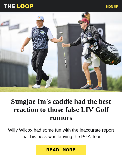 golfdigest newsletter: Sydney Sweeney's controversial golf take, the best...