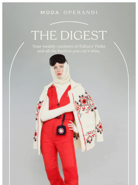 modaoperandi newsletter: New HIGH SPORT