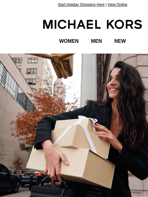 michaelkorsmail newsletter: Need Help With Gifts? You’re In Luck!