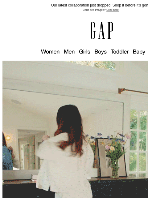 gap newsletter: Introducing Gap × Summer Fridays