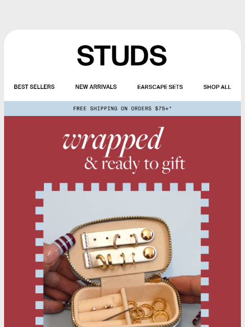 studs newsletter: It’s not too late yet! 🎁