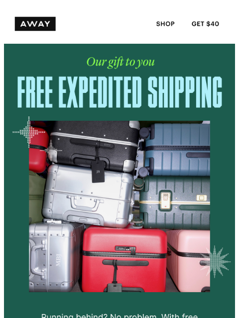 awaytravel newsletter: You’ve been upgraded