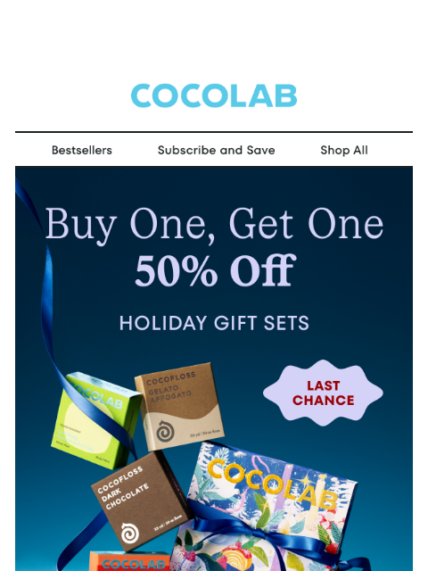 cocolab newsletter: These gift sets are almost sold out!