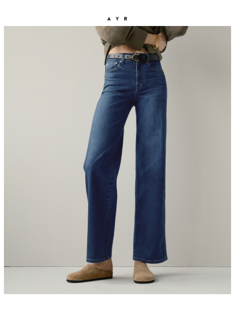 ayr newsletter: new *limited edition* jean