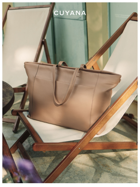 cuyana newsletter: For Holiday Travels