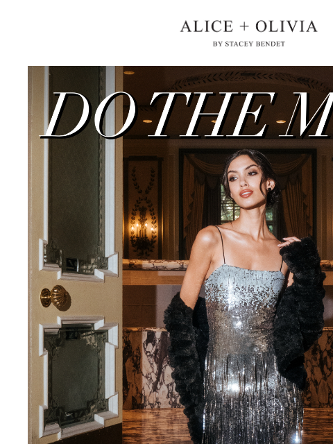 aliceandolivia newsletter: The NYE Edit ✨🥂