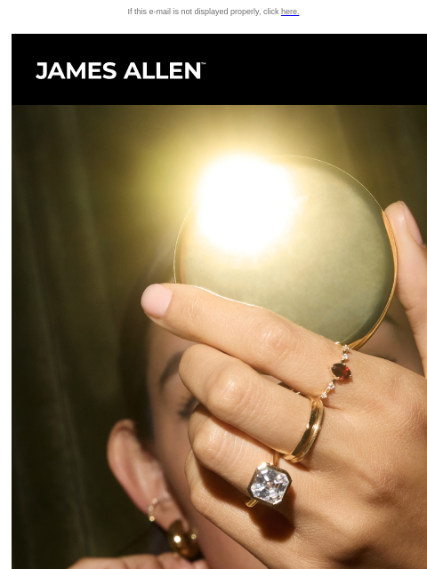 jamesallen newsletter: Up to 20% Off* Engagement Savings to Start Your Fo...