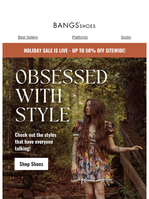bangsshoes newsletter: Holiday Shopping Deadline Approaching! 🚨