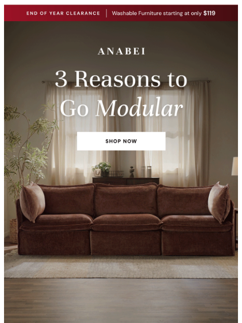 anabei newsletter: Your couch, your rules