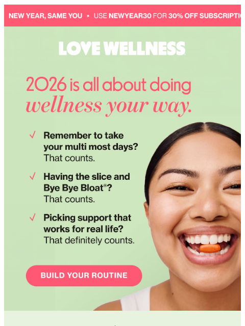 lovewellness newsletter: Wellness is what you make it