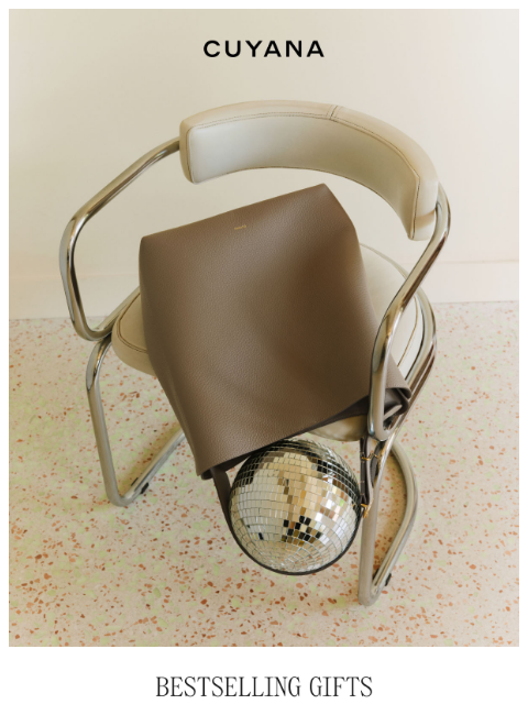 cuyana newsletter: Bestselling Gifts