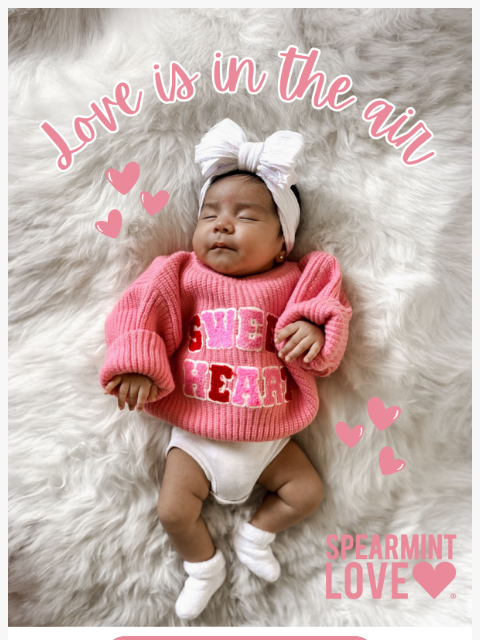 spearmintlove newsletter: Love is in the Air 💕