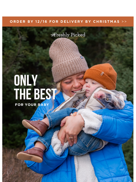 freshlypicked newsletter: Meet Our Baby Shoe Bestsellers 👣