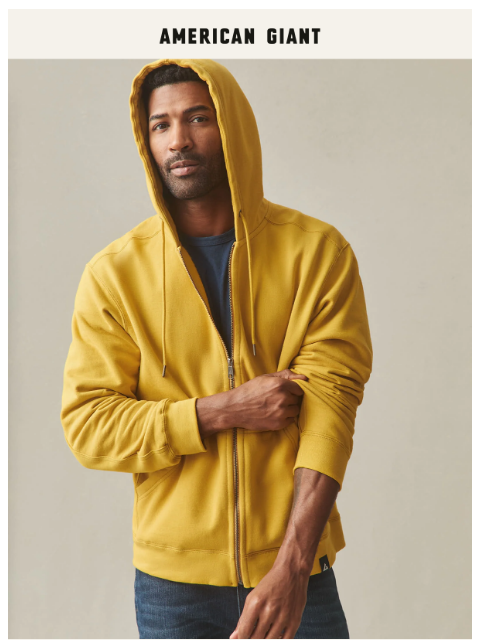 american-giant newsletter: Gifting Made Easier. Save On Hoodies!