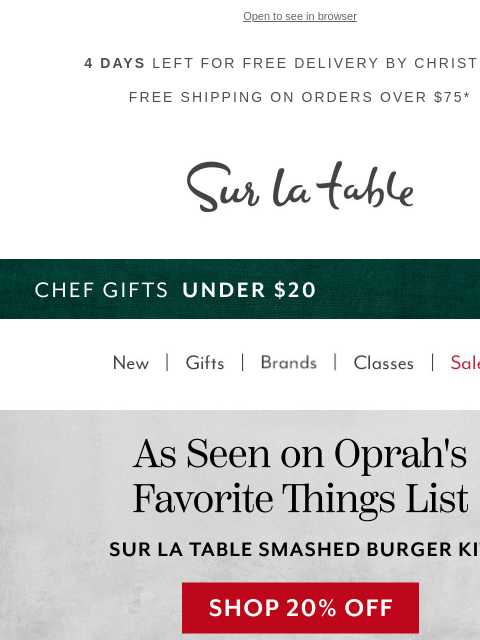 surlatable newsletter: 🔥 The season's hottest grilling gift is on sale!