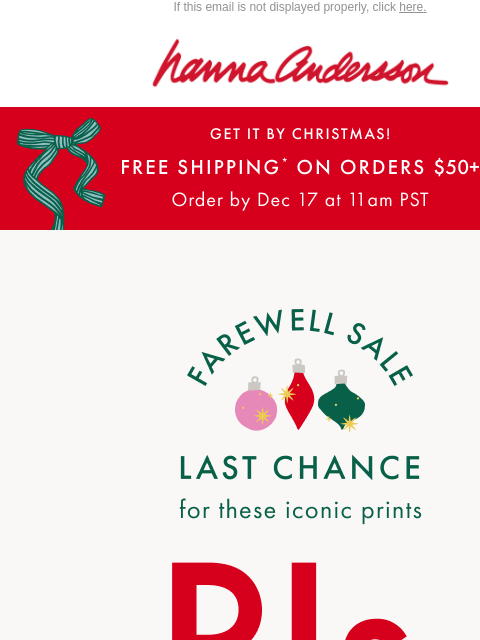 hannaandersson newsletter: PJs From $19 😲 We Never Do This...