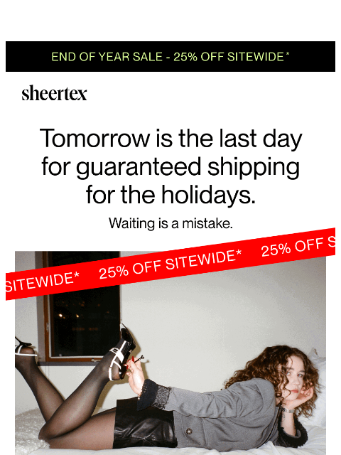 Tomorrow is the last day for guaranteed shipping. ͏ ͏ ͏ ͏ ͏ ͏ ͏ ͏ ͏ ͏ ͏ ͏ ͏ ͏ ͏ ͏ ͏ ͏ ͏ ͏ ͏ ͏ ͏ ͏ ͏ ͏ ͏ ͏ ͏ ͏ ͏ ͏ ͏ ͏ ͏ ͏ ͏ ͏ ͏ ͏ ͏ ͏ ͏ ͏ ͏ ͏ ͏ ͏ ͏ ͏ ͏ ͏ ͏ ͏ ͏ ͏ ͏ ͏ ͏ ͏ ͏ ͏ ͏ ͏ ͏ ͏ ͏ ͏ ͏ ͏ ͏ ͏ ͏ ͏ ͏ ͏