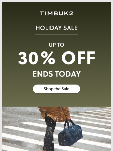 timbuk2 newsletter: Final Hours | up to 30% Off