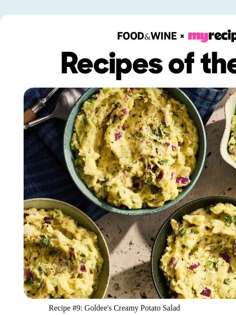 foodandwine newsletter: Coming In at #9: Goldee’s Creamy Potato Salad