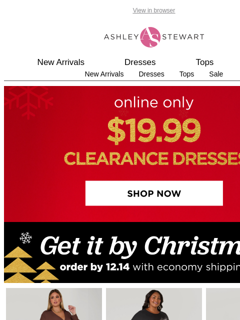 ashleystewart newsletter: ⚠️$19.99 clearance DRESSES! Going Fast!