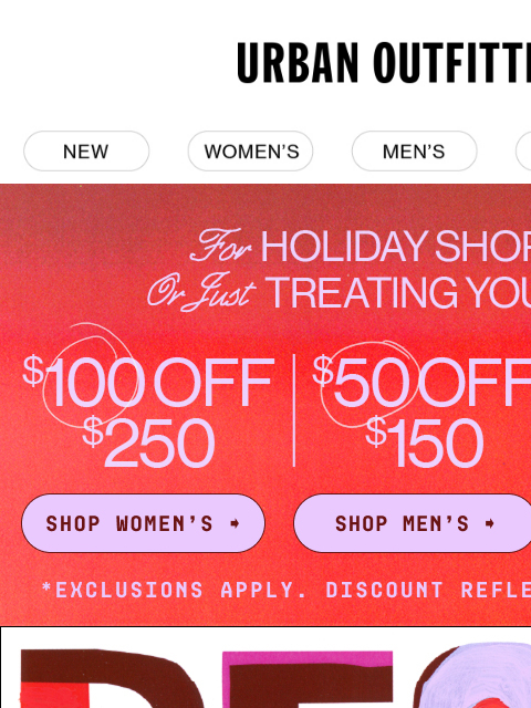 urbanoutfitters newsletter: best-selling styles that make great gifts