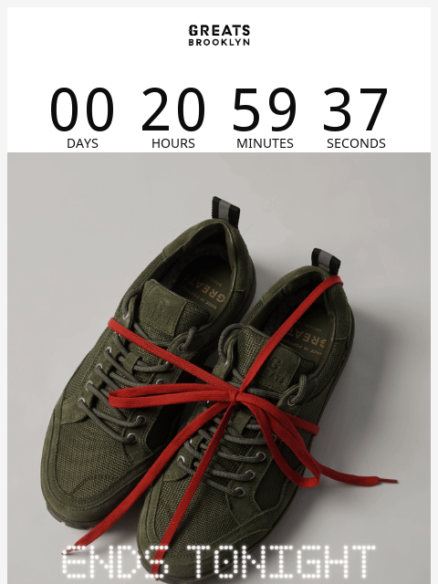 greatsbrand newsletter: Last call for holiday savings