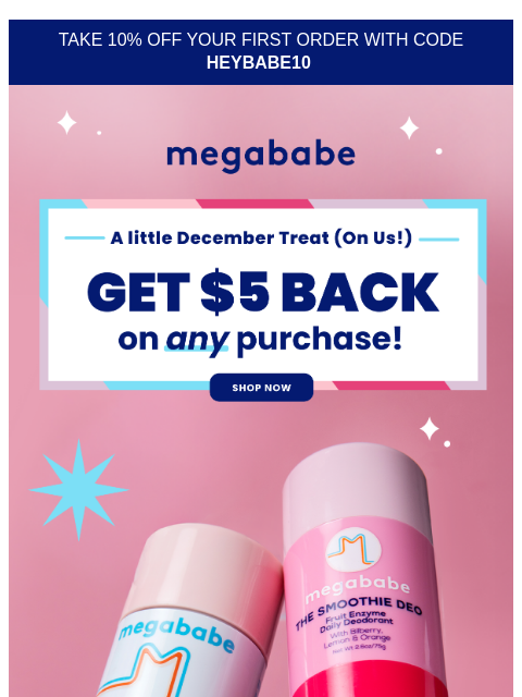 megababebeauty newsletter: Quick December math🤓