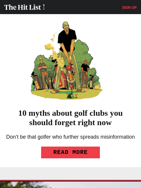 golfdigest newsletter: Why do so many new courses look the same?