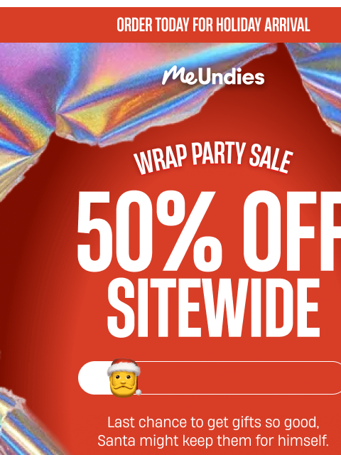 meundies newsletter: Last Chance for Your Softest Deals ⏰