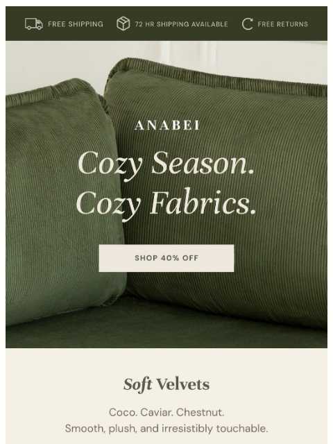 anabei newsletter: ULTRA-SOFT ALERT