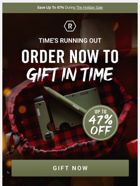 ridge newsletter: Today’s Deal: $100+ Off Gifts