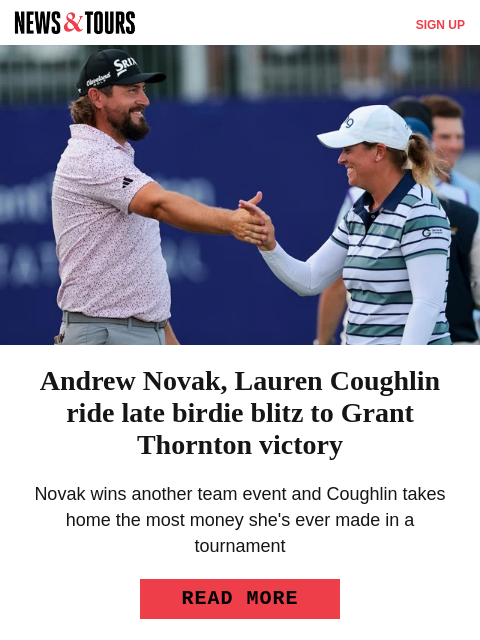 golfdigest newsletter: PGA Tour Q school's winners and heartbreak
