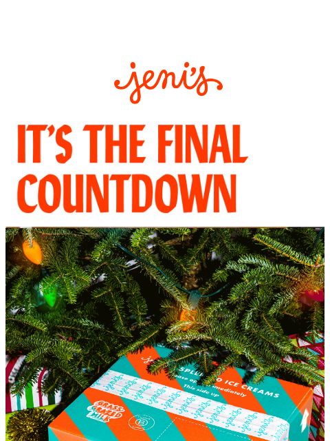 jenis newsletter: LAST CALL for holiday delivery!