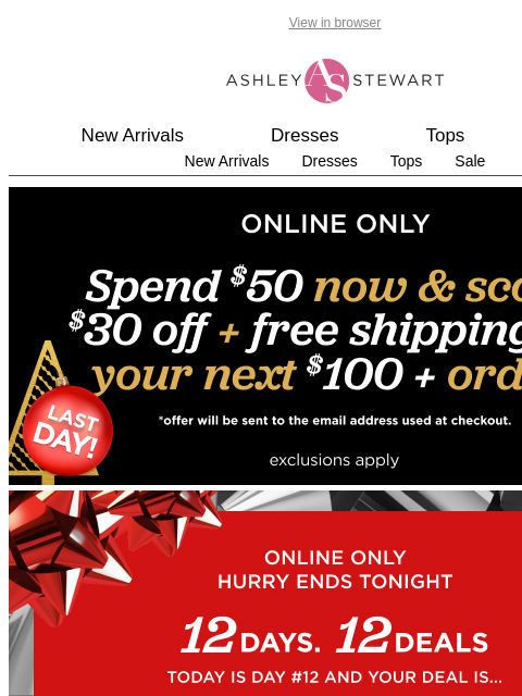 ashleystewart newsletter: 🚨Final Hours! $25 ACTIVE!!