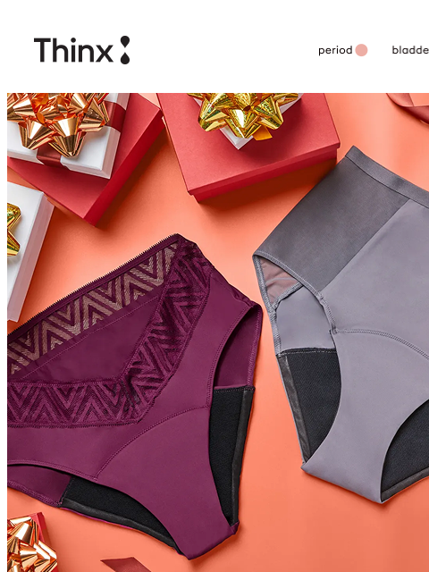 shethinx newsletter: Final day for free shipping