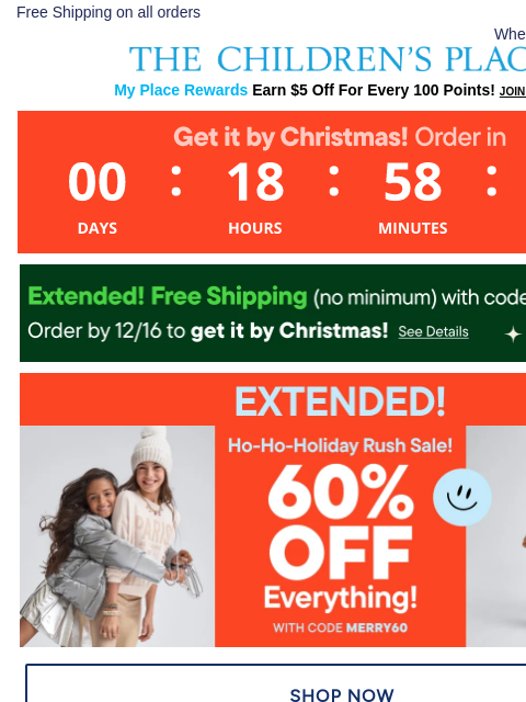 childrensplace newsletter: Up to 60% off Boots = Add to Bag NOW 🥾