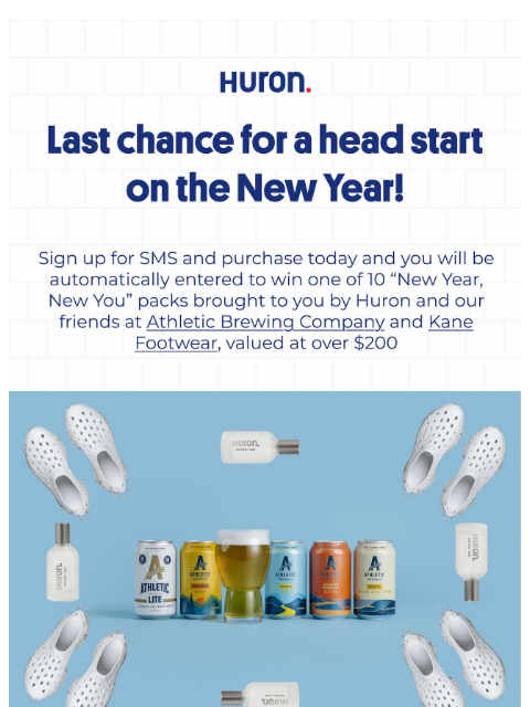 usehuron newsletter: Don’t bonk before the finish line.