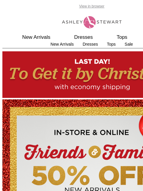 ashleystewart newsletter: Meet us at midnight 🎉 🥂 🪩