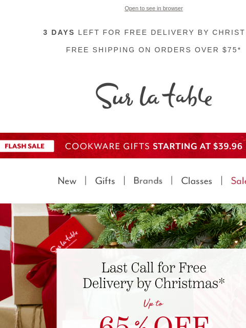surlatable newsletter: Hurry 🎅 The top 3 Christmas gifts under $30. 