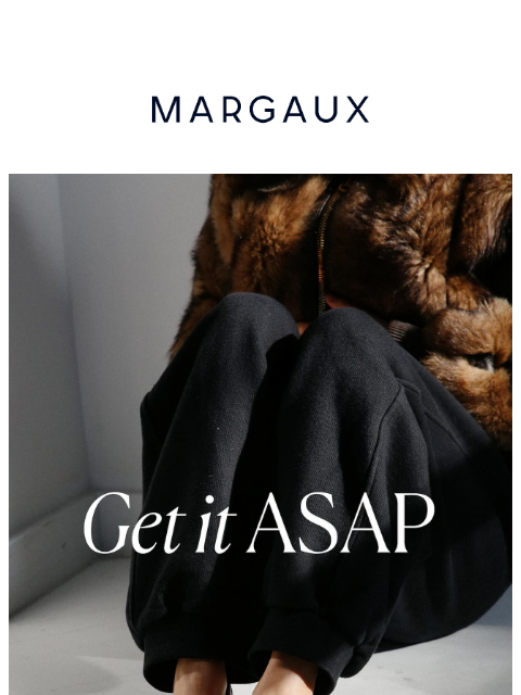 margauxny newsletter: Wear it ASAP