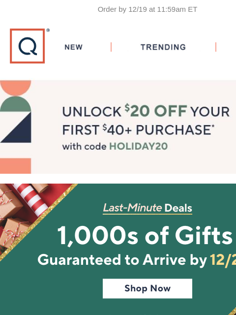 Order by 12/19 at 11:59am ET QVC New TRENDING DEALS Unlock $20 off Your First Purchase Guaranteed Delivery Header Under $50 For her For him Ready to give TEch Best Sellers Header Seychelles Leather