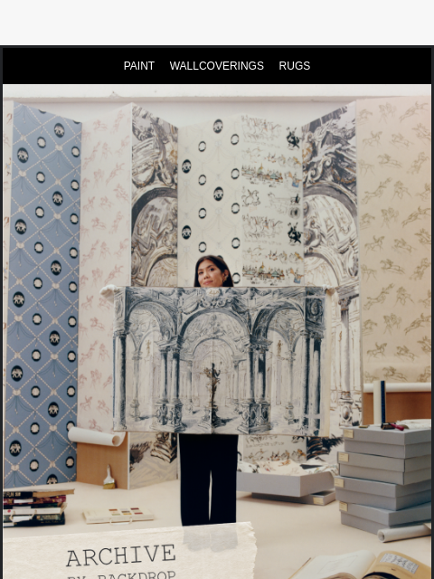 backdrophome newsletter: ENTER THE TREASURE TROVE