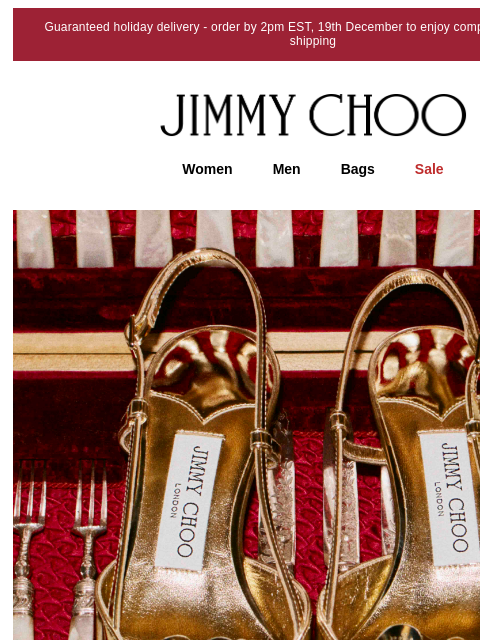 jimmychoo newsletter: Golden Bloom