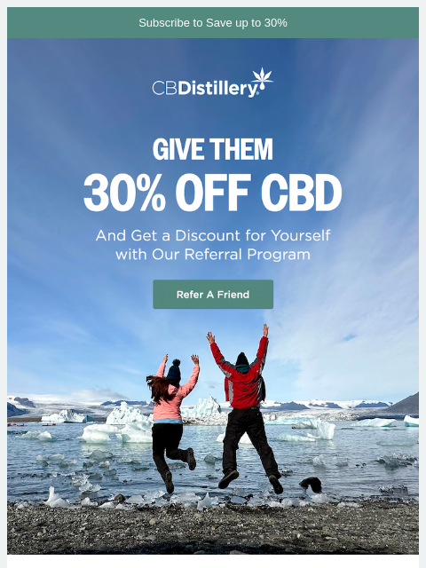 thecbdistillery newsletter: Giving wellness this winter?