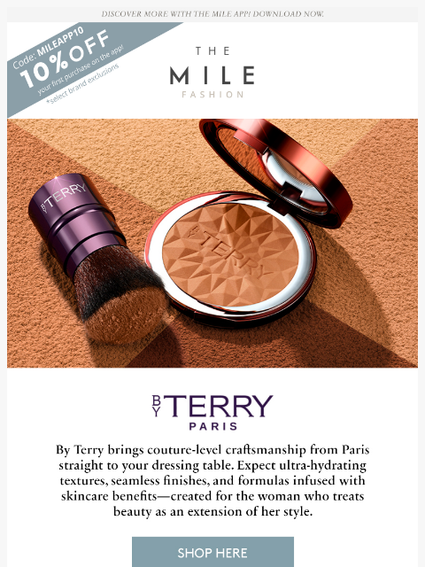 orchardmile newsletter: Elevate your ritual - Just landed By Terry and Tou...