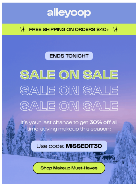 meetalleyoop newsletter: Your offer expires tonight 📣