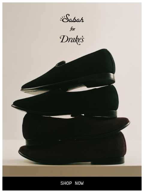 sabah newsletter: The Bolo for Drake's | Saville Row Elegance Meets ...