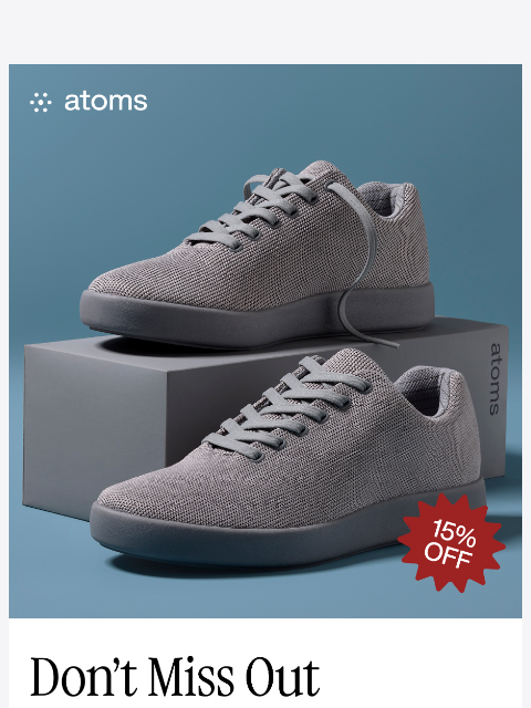 atoms newsletter: Don't miss your Christmas delivery