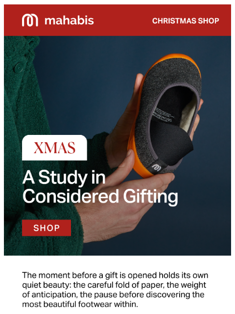 mahabis newsletter: The Art of Intentional Gifting