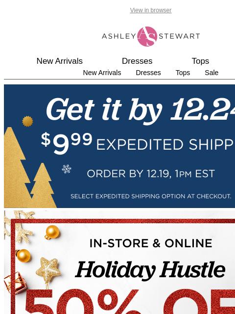 ashleystewart newsletter: Printed denim AND 50% off? You’ve gotta see these ...